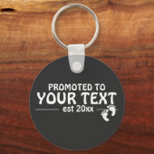 ペルソナライズパパmommyおじいちゃん家族に昇進 キーホルダー (正面)