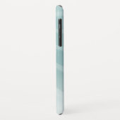 ペルソナライズモダン可能なパステルスタイリッシュティール(緑がかった色)グリーン Case-Mate iPhoneケース (裏面/左)