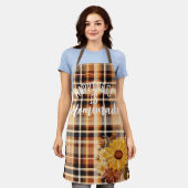 ペルソナラドエレガンテボルダドフローラカイダ エプロン (着用した状態)