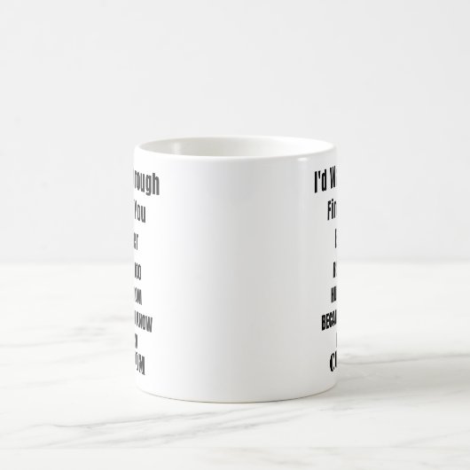 ペルソナリお兄さんのために火の中を歩いていく コーヒーマグカップ (中央)