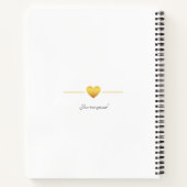 ペルソナリサートフローラフォト ノートブック (裏面)