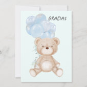 ペルソナリダボーイベビーシャワーインビタシオン 招待状 (裏面)