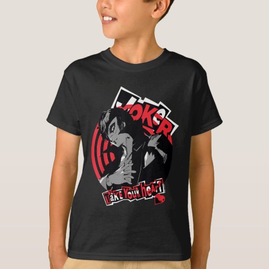 ペルソナ5ジョーカーあなたのハートの能力を Tシャツ (正面)
