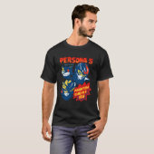 ペルソナ5漫画スタイル Tシャツ (正面フル)