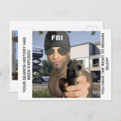ペルソナ5通話カード(FBI版) シーズンポストカード (正面/裏面)