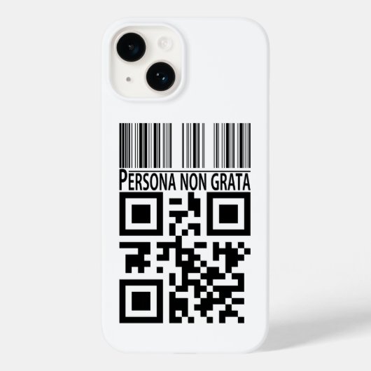 ペルソナ・ノン・グラータ Case-Mate iPhoneケース (裏面)