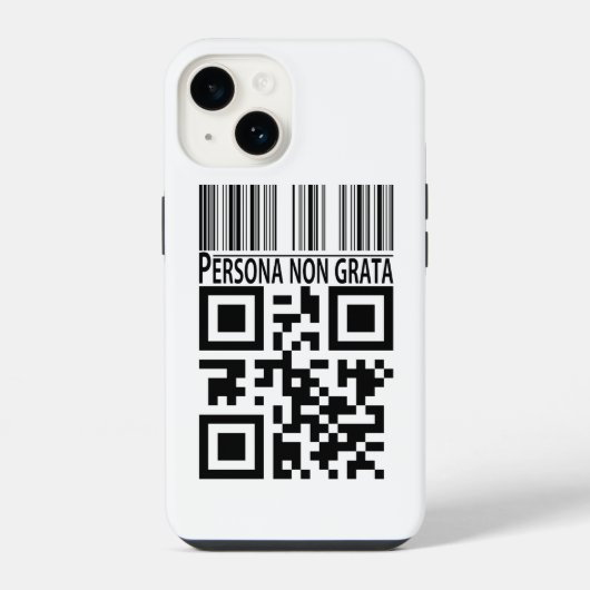 ペルソナ・ノン・グラータ iPhoneケース (裏面)