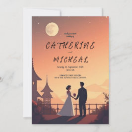 ペルソライズドスタジオジブリ結婚式の招待 招待状