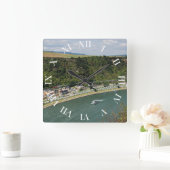 ペルソーンズアンデアローレリー スクエア壁時計 (ホーム)