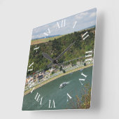 ペルソーンズアンデアローレリー スクエア壁時計 (傾斜)