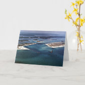 ペルディドベイfromオレンジビーチアラバマバケーション カード (黄色い花)