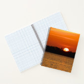 ペルディド湾の日の出 ノートブック (内部)