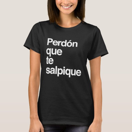 ペルドンケテサルピケ Tシャツ (正面)