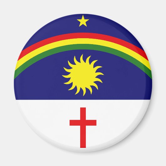 ペルナンブコ国旗 マグネット (正面)