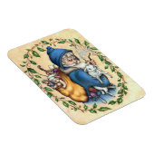 ペルノエル父クリスマスマグネット長方形 マグネット (右側)