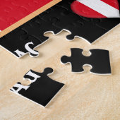 ペルビア国旗・ペルー国/ペルー・ジグソーパズル ジグソーパズル (側面)