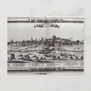 ペルピニャンの見解,南フランス, c.1645 ポストカード