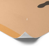 ペルヘンタン諸島マレーシアのヴィンテージ旅行ポスター ポスター (角)