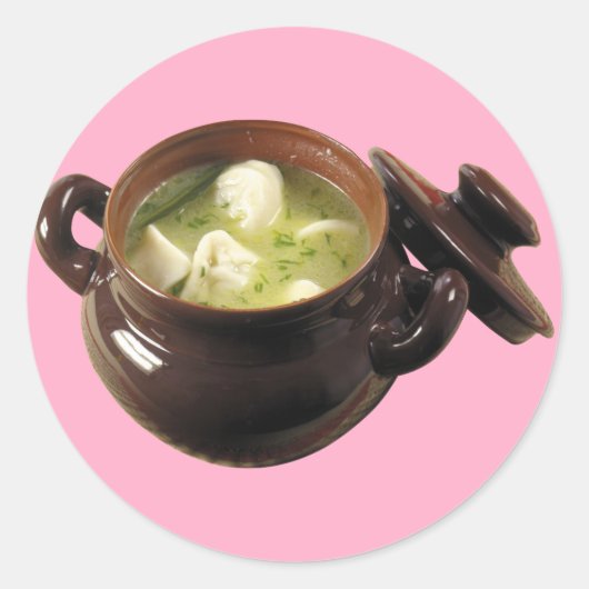 ペルメニスープ ラウンドシール (正面)