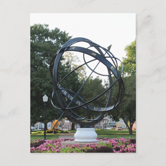 ペルラ・アイオワの像 ポストカード (正面)