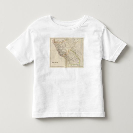 ペルーおよびボリビア トドラーTシャツ (正面)