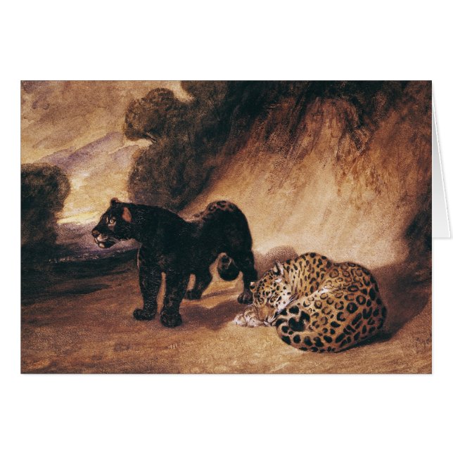 ペルーからの2頭のジャガー (正面横)