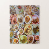 ペルーでよい食べること ジグソーパズル (縦)