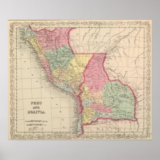 ペルーとボリビア3 ポスター (正面)