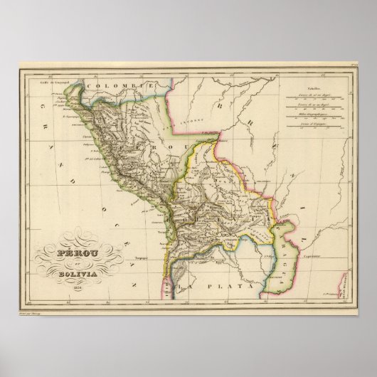 ペルーとボリビア4 ポスター (正面)