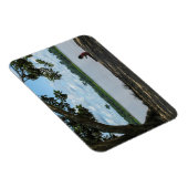 ペルーのアマゾン川小さな女の子 マグネット (右側)