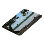 ペルーのアマゾン川小さな女の子 マグネット (左側)