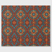 ペルーのアンデスの霊:チャカナのエッセンス ラッピングペーパー (フラット)