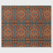 ペルーのアンデスの霊：チャカナのエッセンス ラッピングペーパー (フラット)