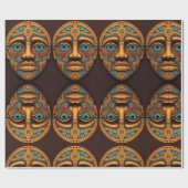 ペルーのアンデスの霊：チャカナのエッセンス ラッピングペーパー (フラット)