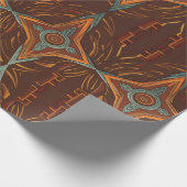 ペルーのアンデスの霊:チャカナのエッセンス ラッピングペーパー (角)