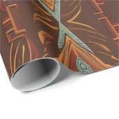 ペルーのアンデスの霊:チャカナのエッセンス ラッピングペーパー (ロールコーナー)