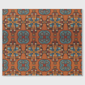 ペルーのアンデスの霊：チャカナのエッセンス ラッピングペーパー (フラット)