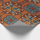 ペルーのアンデスの霊：チャカナのエッセンス ラッピングペーパー (角)