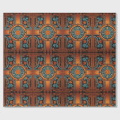 ペルーのアンデスの霊：チャカナのエッセンス ラッピングペーパー (フラット)