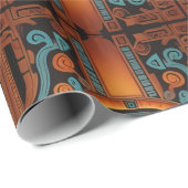 ペルーのアンデスの霊：チャカナのエッセンス ラッピングペーパー (ロールコーナー)