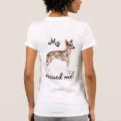 ペルーのインカ蘭を救う Tシャツ (裏面)