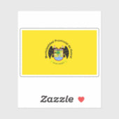 ペルーのウアラル国旗 シール (シート)