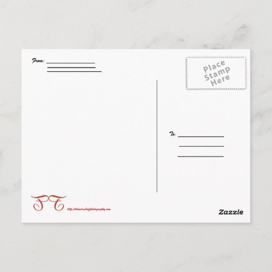 ペルーのエキゾチックな郵便はがき ポストカード (裏面)