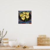 ペルーのカウサが自宅で作られる ポスター (キッチン)