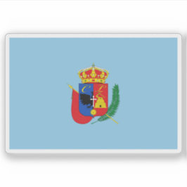 ペルーのカジャマルカ市国旗 シール