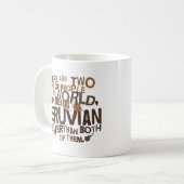 ペルーのギフト(おもしろいな) コーヒーマグカップ (正面左)