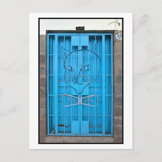ペルーのクスコ、エルガト・ネグロ・ドア ポストカード (正面)