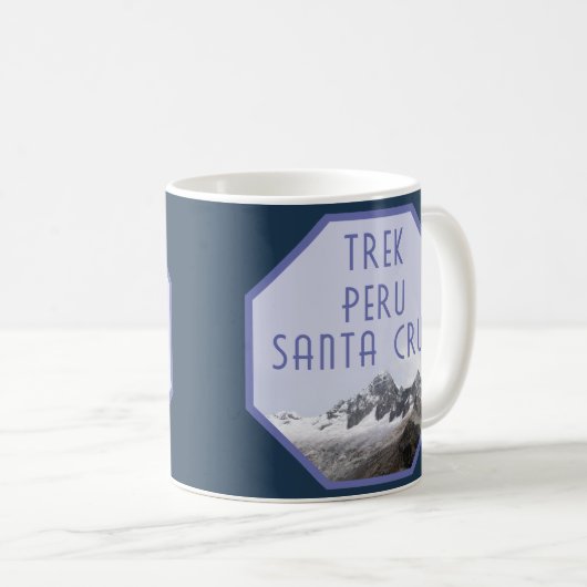 ペルーのサンタクルーズトレック コーヒーマグカップ (正面右)