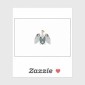 ペルーのサンティアゴ・デ・チャコ州旗 シール (シート)