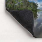 ペルーのジャングルの反射 マウスパッド (コーナー)